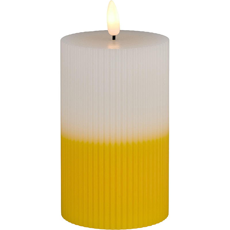 Lampada a cubo Vie Selected 12,5 cm con scanalatura LED bicolore