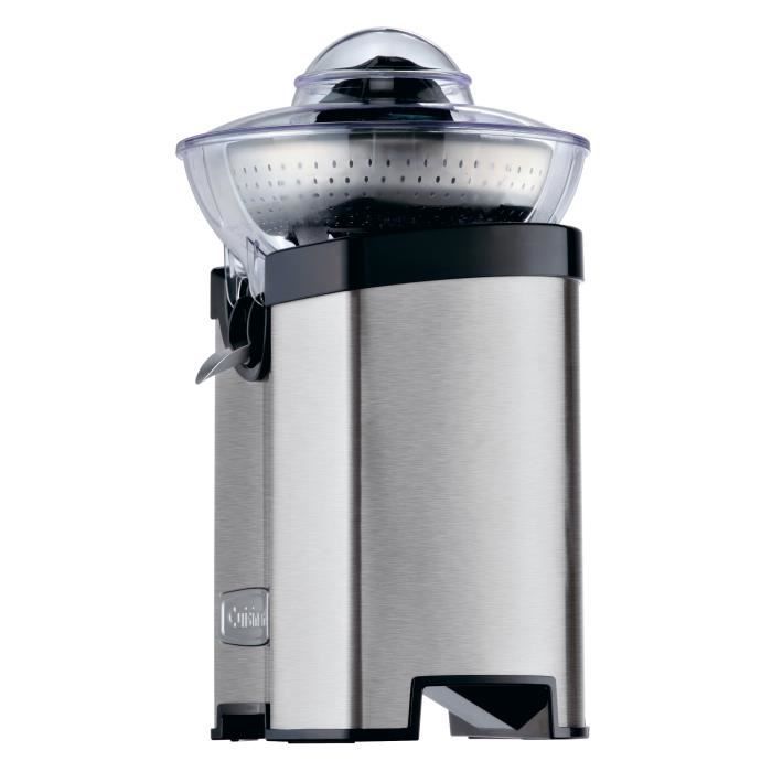 Presse-agrumes électrique CUISINART CCJ210E - Inox - Filtre en acier - Stop-gouttes - 100 Watt