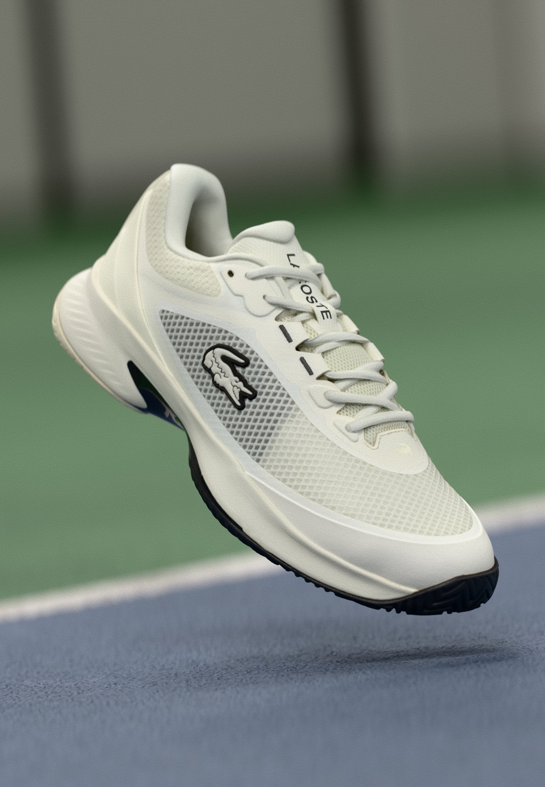 Tênis Lacoste Sport TECH POINT - Multicourt - branco/preto