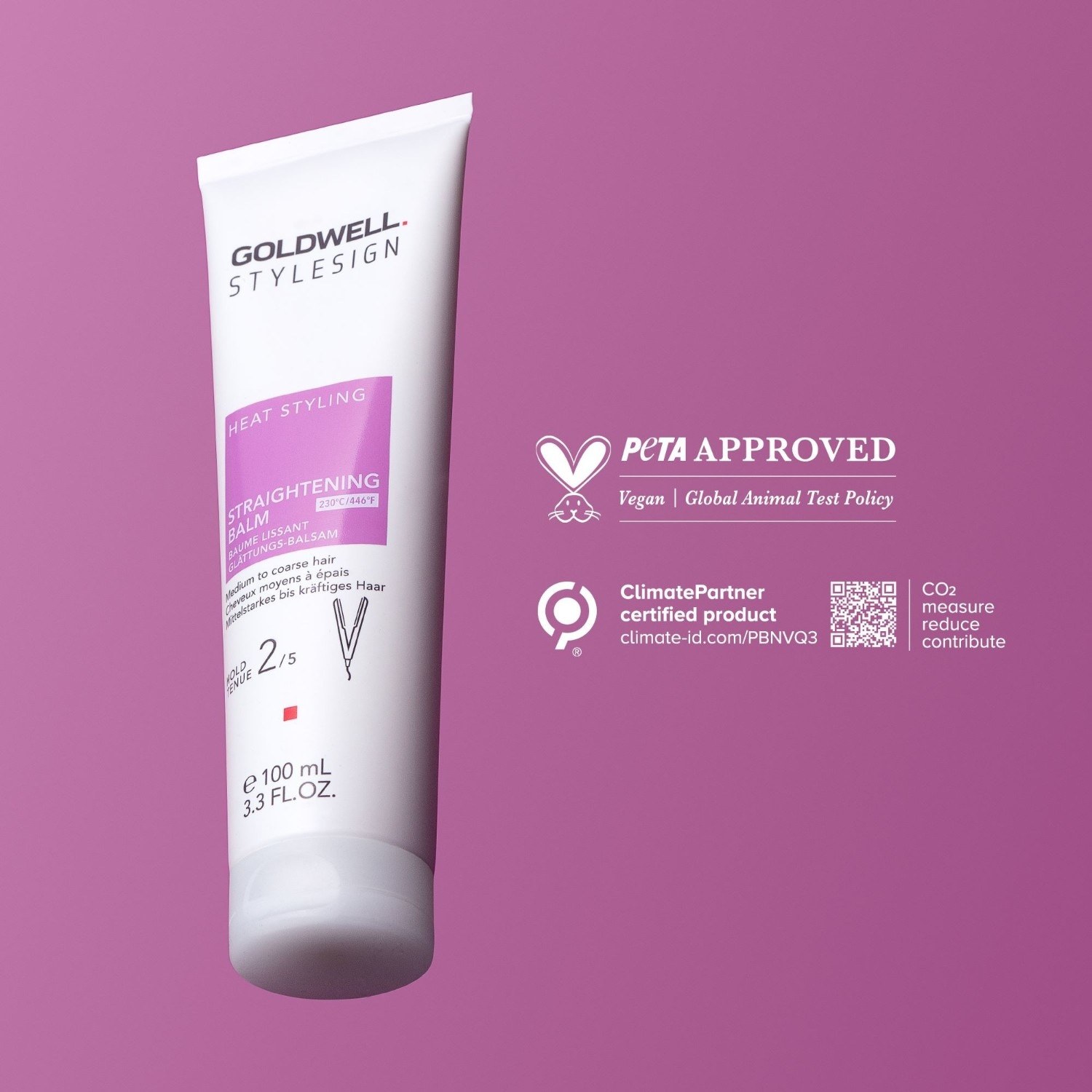 Goldwell Tepelne ochranný sprej Stylesign vyhladzujúci balzam - 100 ml