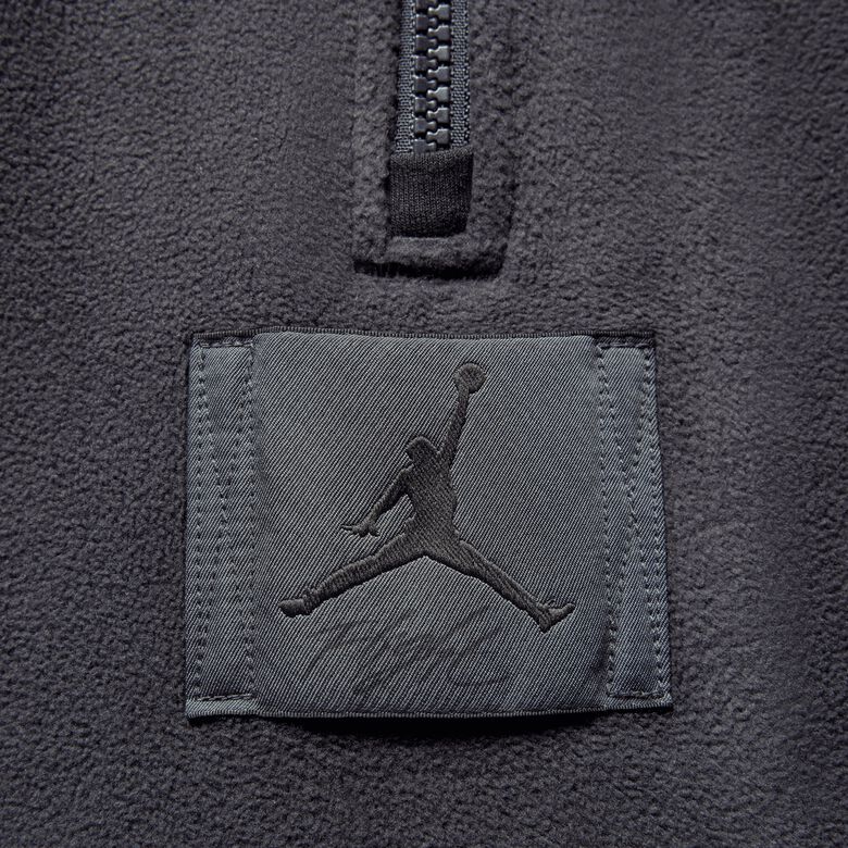 Casaco de inverno Essentials Statement Fleece com meio zíper
