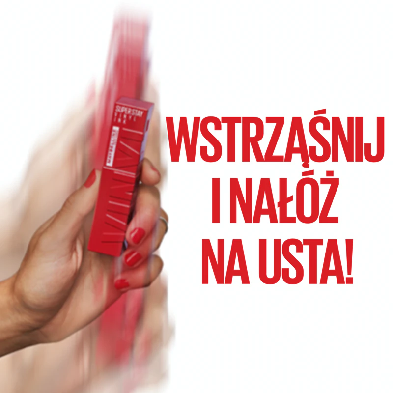 Maybelline New York SuperStay Vinyl Ink dlhotrvajúci tekutý rúž