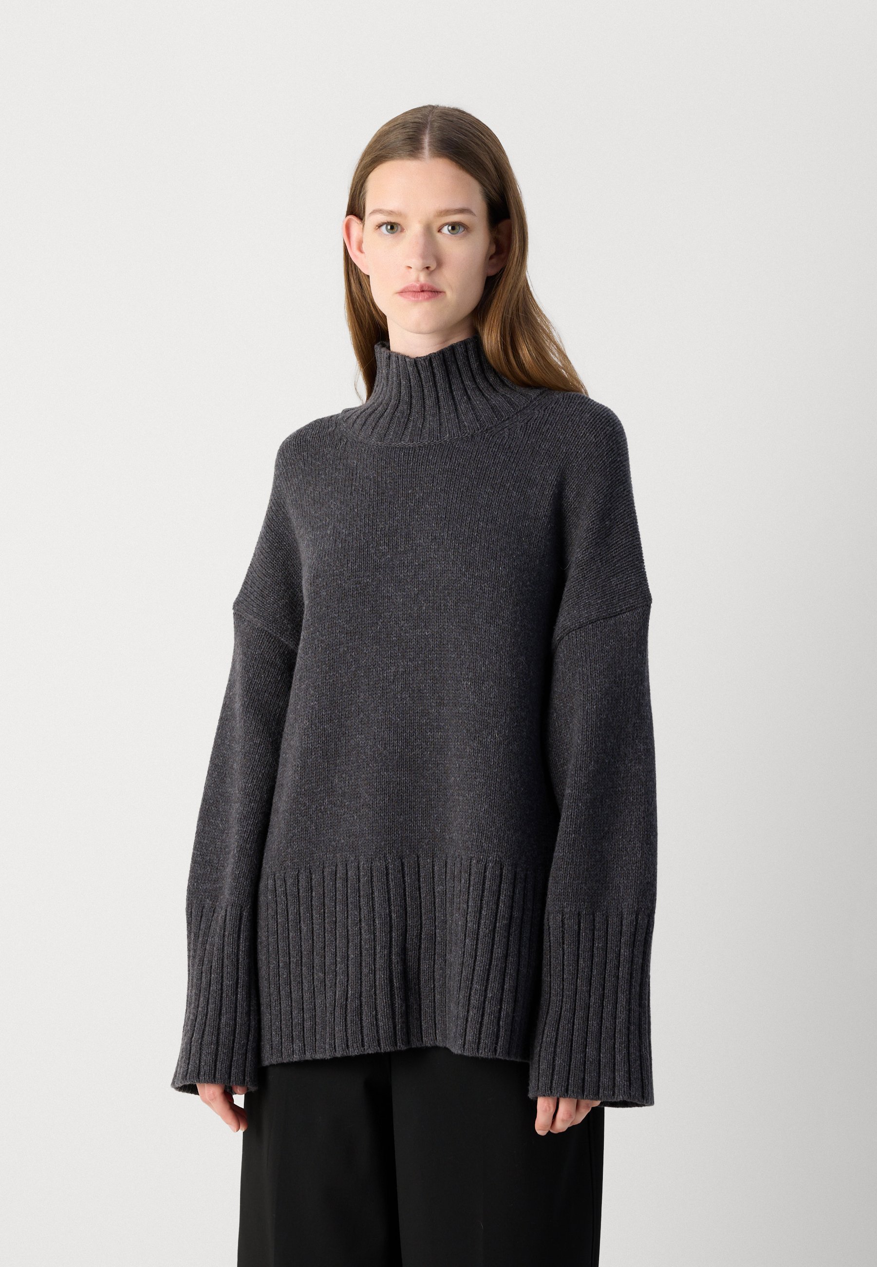 Barbour SERENA JUMPER - Svetr - antracitová
