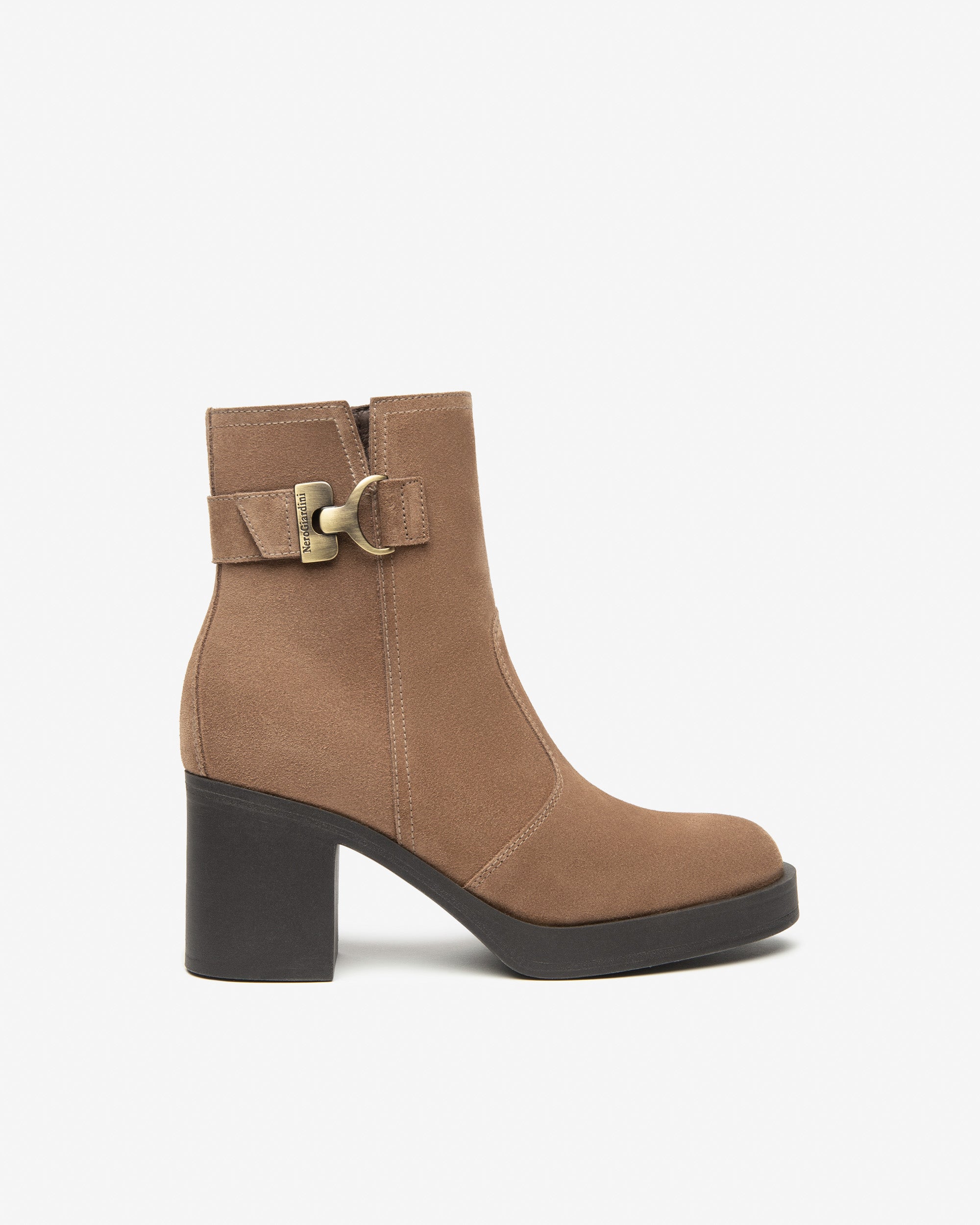  Damen-Wildlederstiefeletten