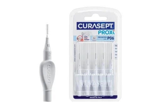 CURASEPT Curasept Proxi P06 0,6 mm witte interdentale borsteltjes 6 stuks