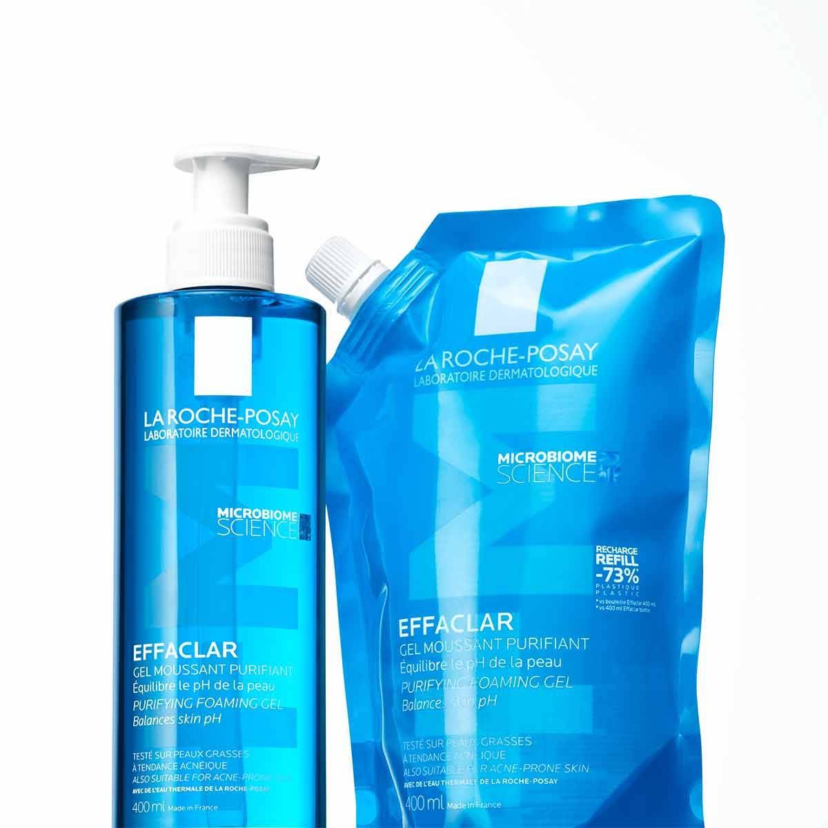 „Effaclar“ gelinės putos Veido valymo priemonė iš vaistinės