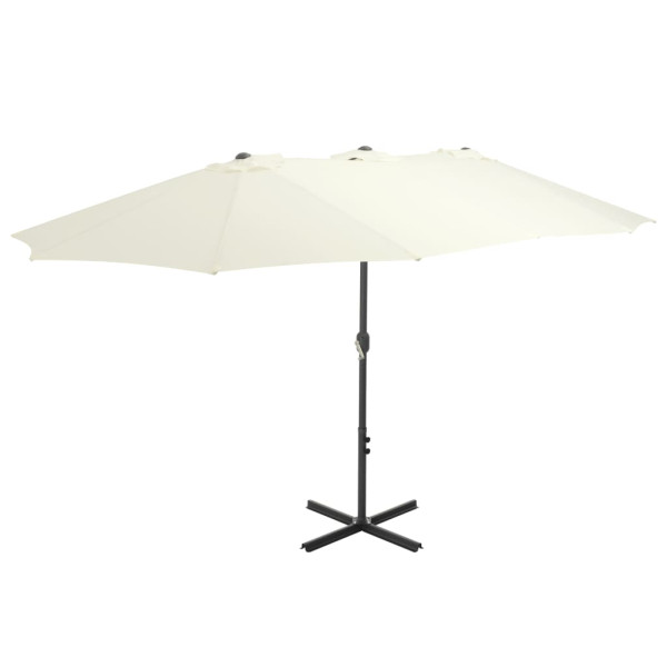 Parasol ogrodowy Beż  vidaXL