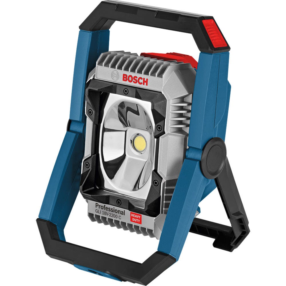 Lanterna LED BOSCH Skin GLI 18V-2200 C de 18V e 2200 lúmens