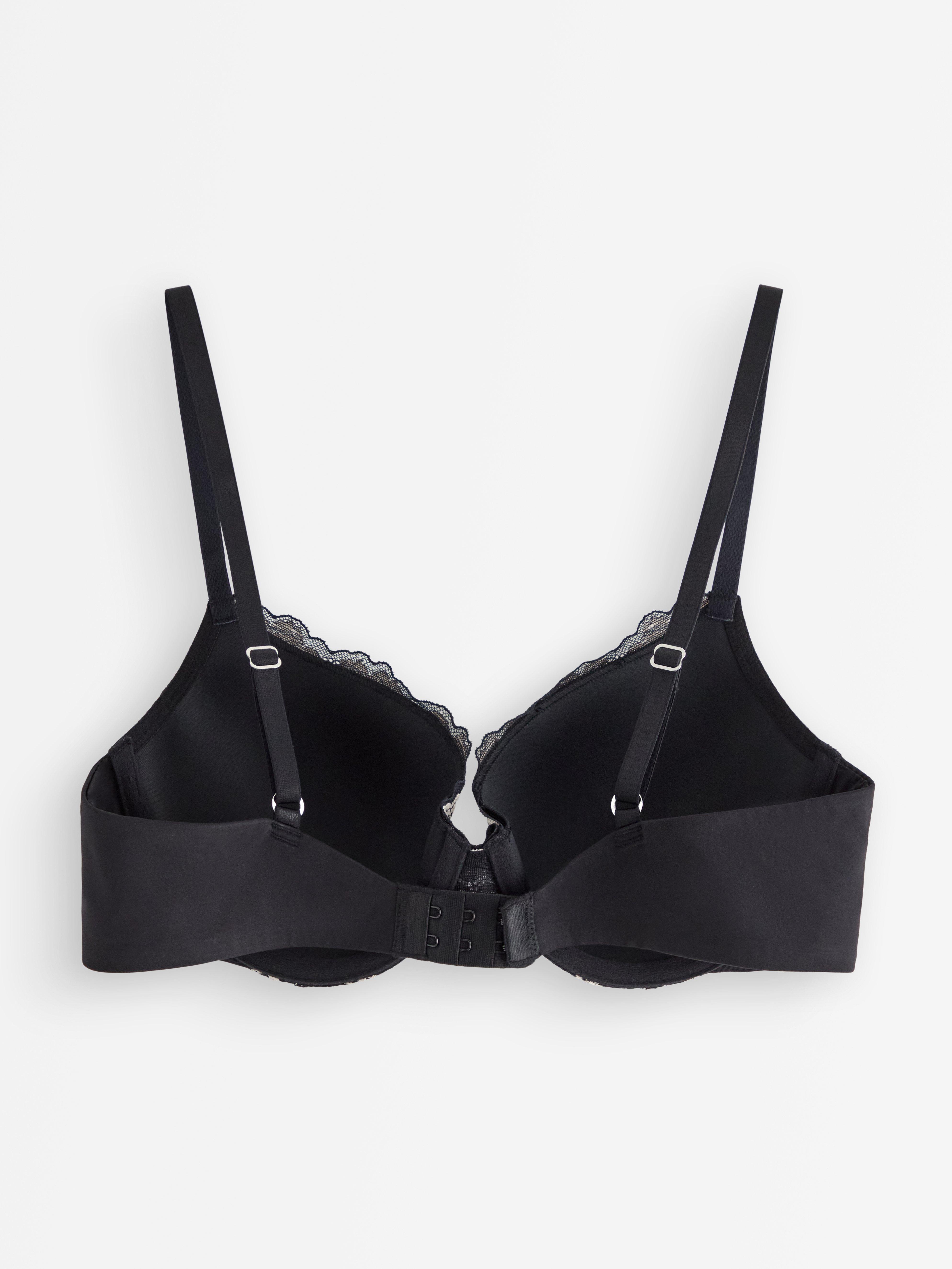 Camiseta Lilja-bh med spets Negro
