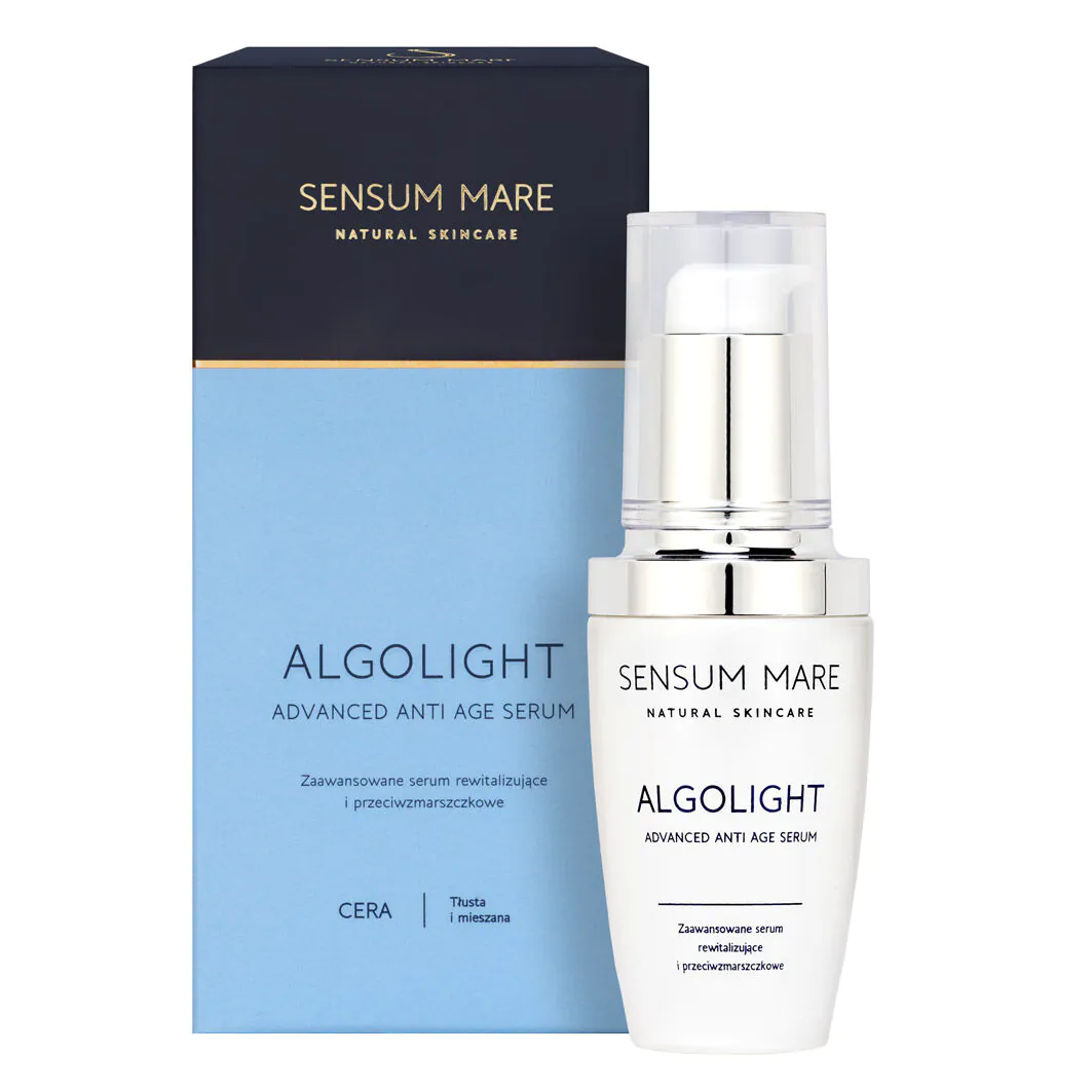 Sensum Mare Algolight Serum Rewitalizujące i przeciwzmarszczkowe Cera Tłusta i Mieszana