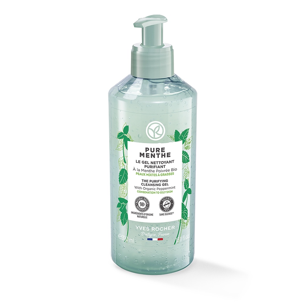 Gel de Limpeza Purificante de Menta Pura - 390ml