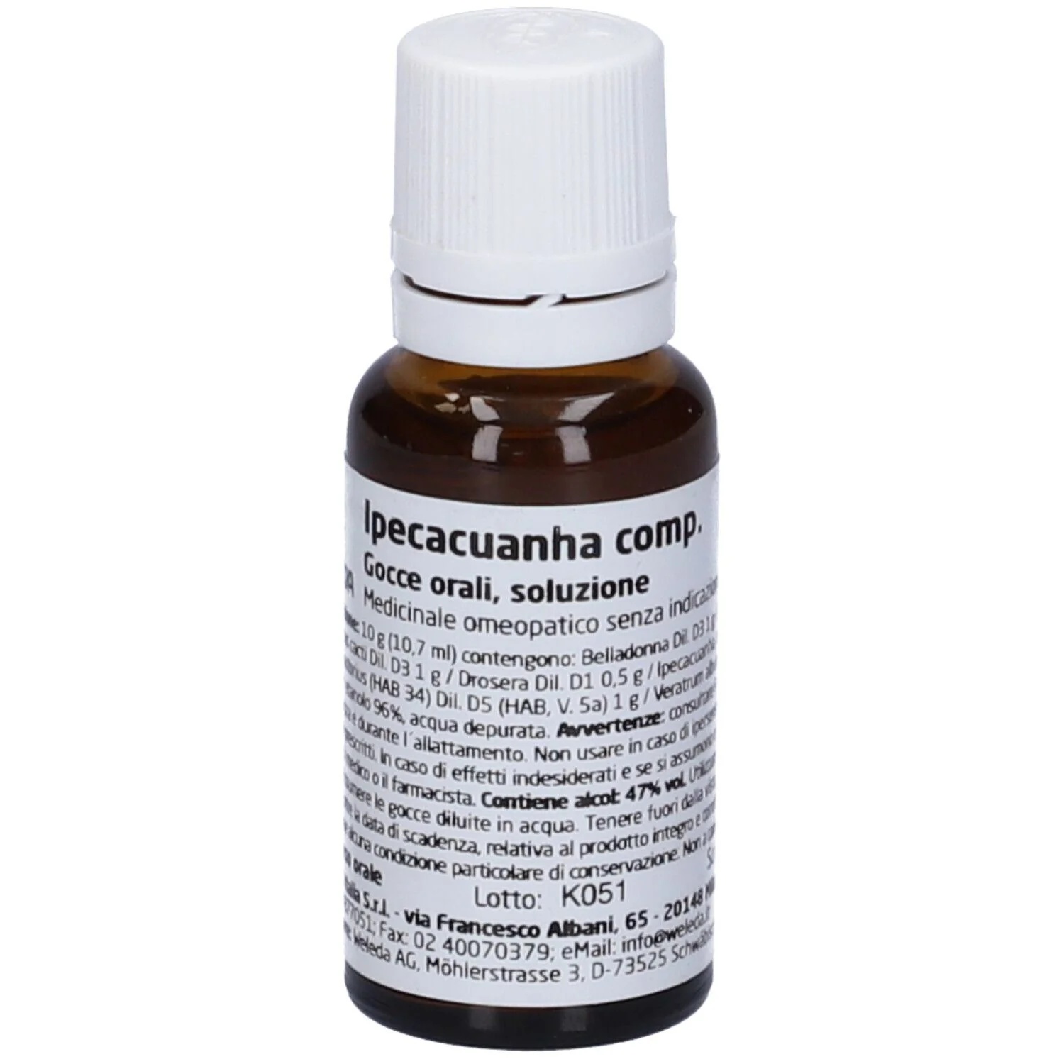 WELEDA Ipecacuanha Comp 20 ml GT