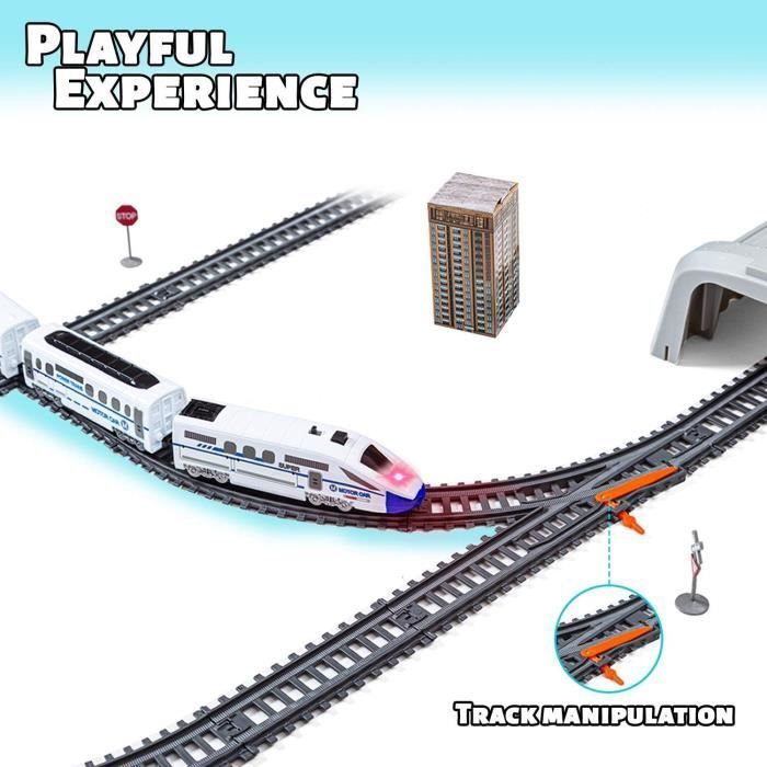 Tren eléctrico EMU - Polar Express - 86 piezas - 914 cm - Unisex