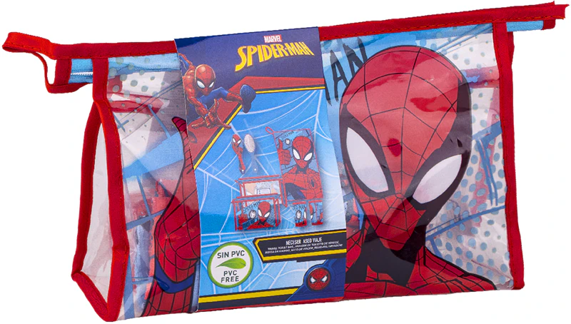 Conjunto de viagem Marvel Homem-Aranha para crianças