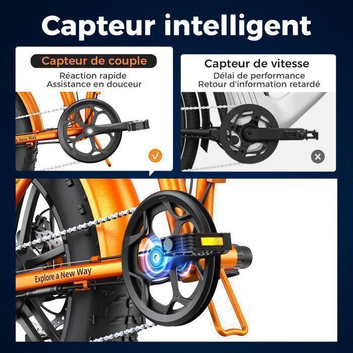ENGWE EP-2 BOOST - Vélo électrique Pliable 20