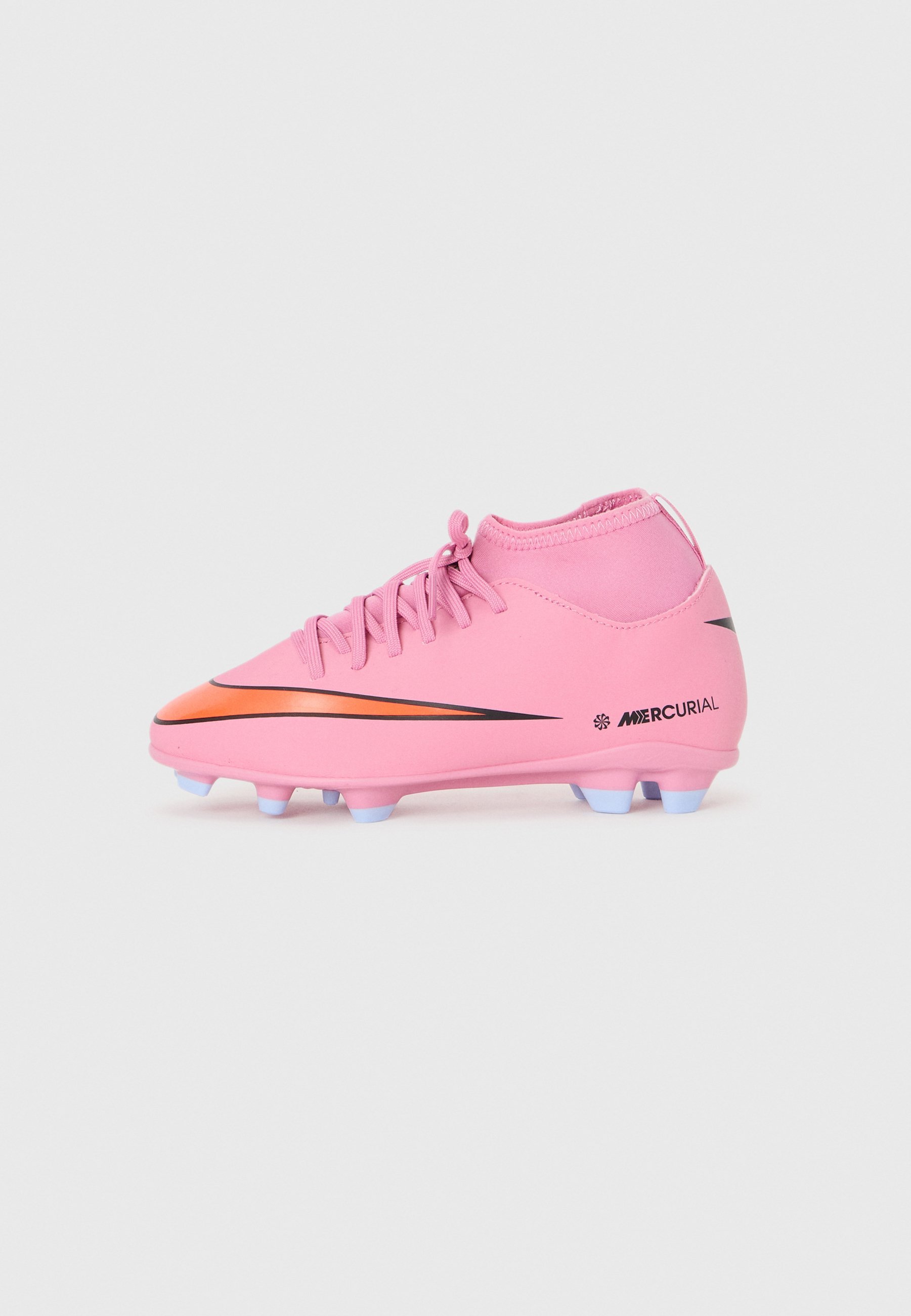 Nike Performance 10 CLUB UNISEX - Fußballschuhe für festen Boden - Magic Flamingo/Schwarz/Total Crimson