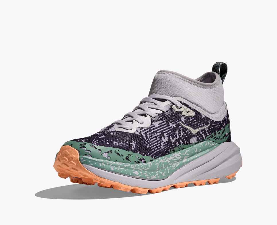HOKA Speedgoat 6 middels GORE-TEX Ash Grey / Charcoal Grey