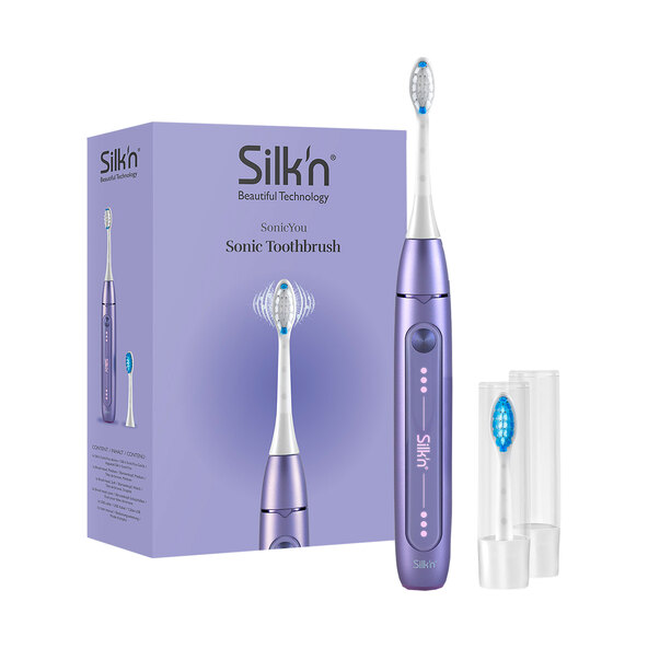 Escova de dentes elétrica SonicYou, roxa