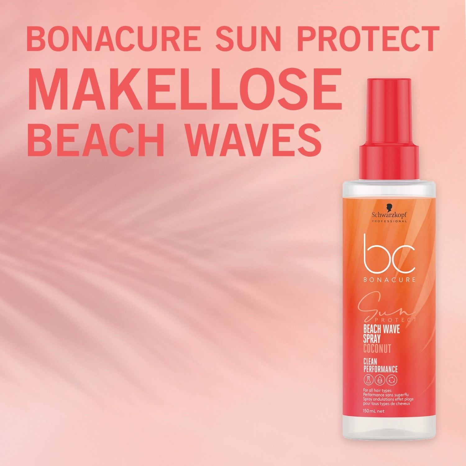 Schwarzkopf Professional Hair Styling BC BONACURE Sun Protection sprej za valovitu kosu za plažu - 150 ml