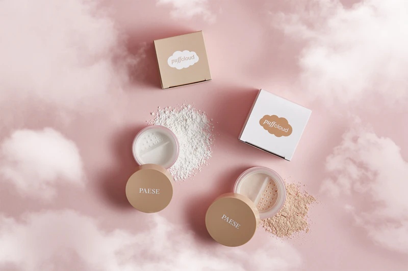 Paese Puff Cloud Under Eye Powder v prahu, prozoren puder za predel okoli oči