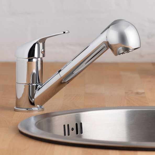 Large kitchen faucet
