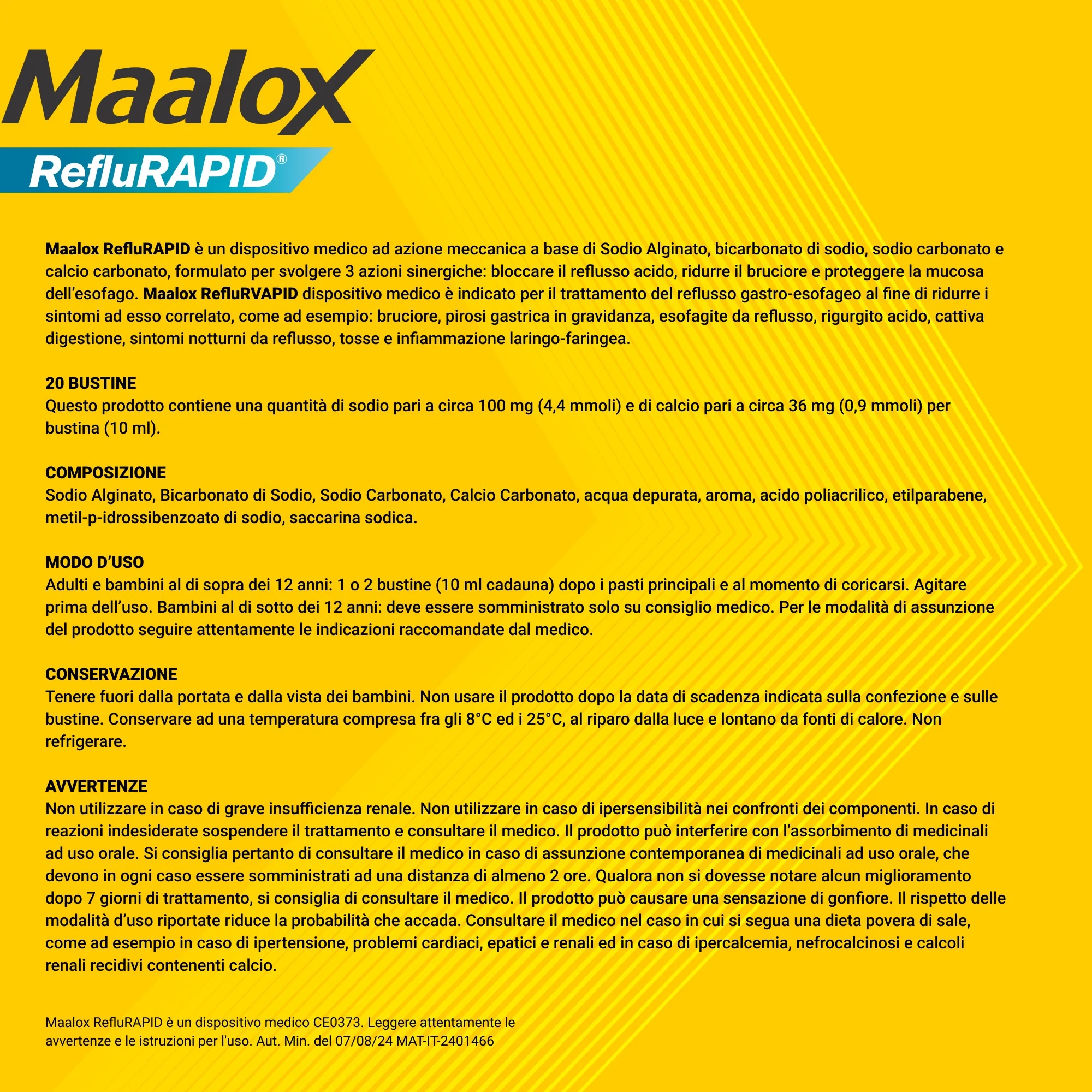 MAALOX Maalox Reflurapid 20 sachets Reflux et acidité