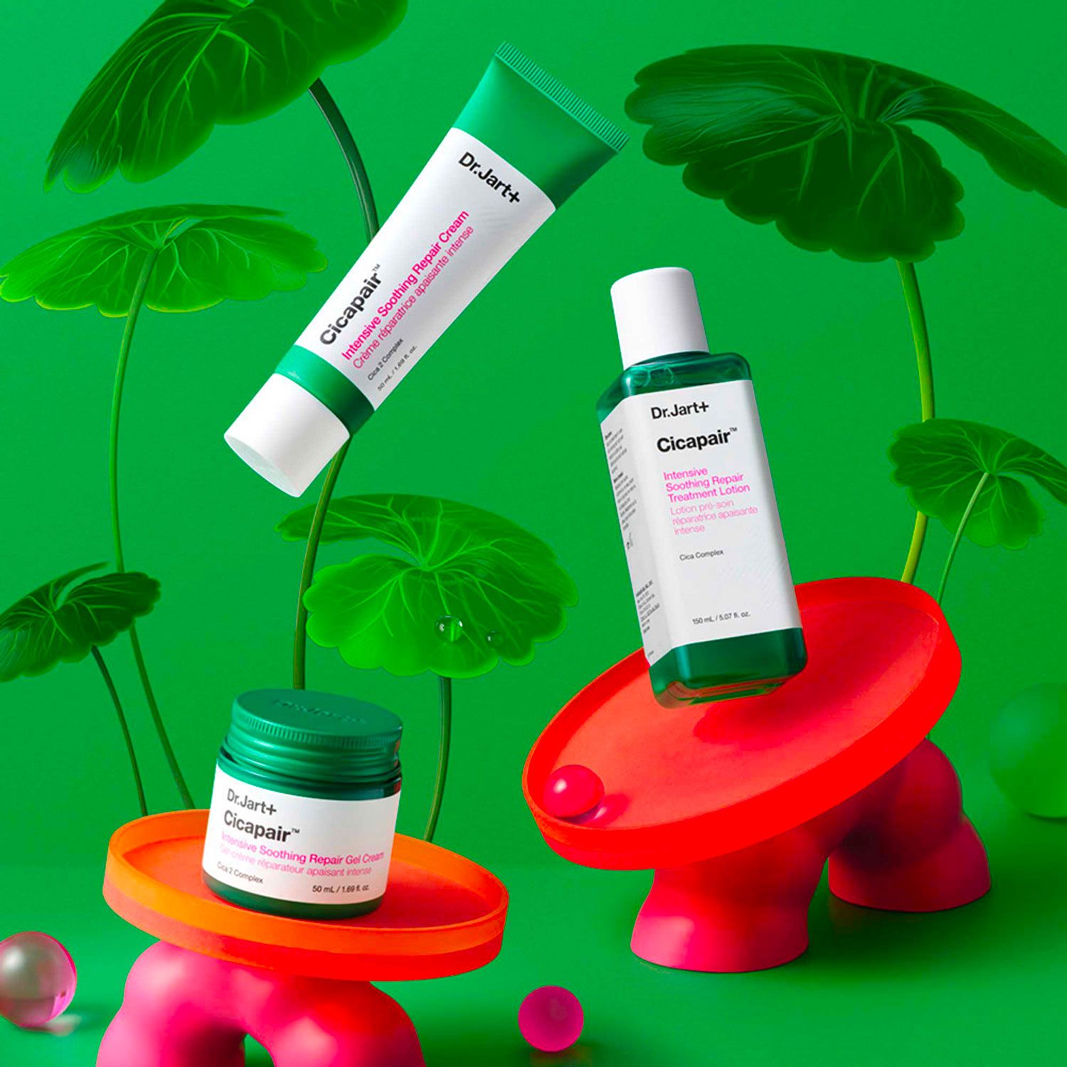 Cicapair Intense Soothing Repair gel-krema Umirujući tretmani za osjetljivu kožu