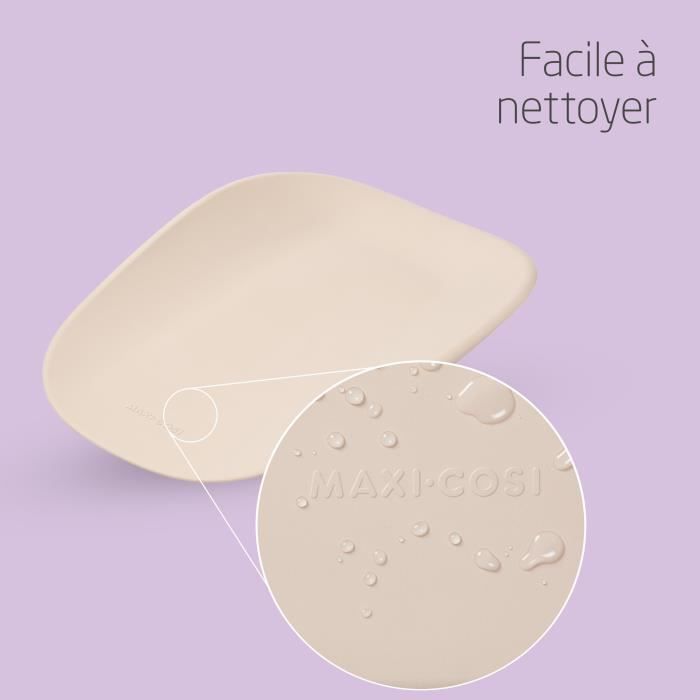 Fasciatoio Maxi-Cosi Mavis, 50x70 cm, dalla nascita, facile da pulire, base antiscivolo, color terra tenue