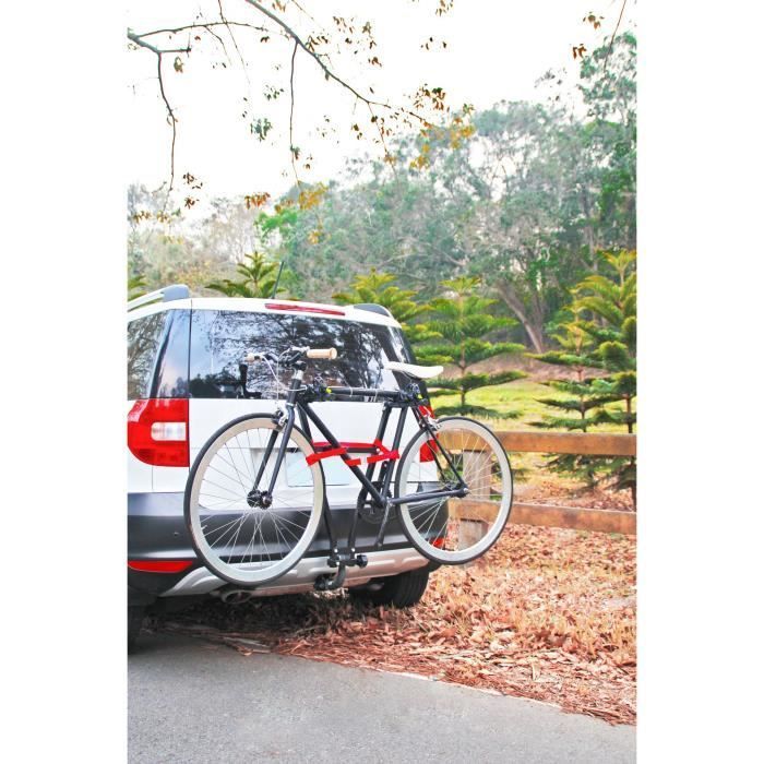 V-Buzz - Porte-vélo ciseaux sur attelage - 2 vélos - pré-monté