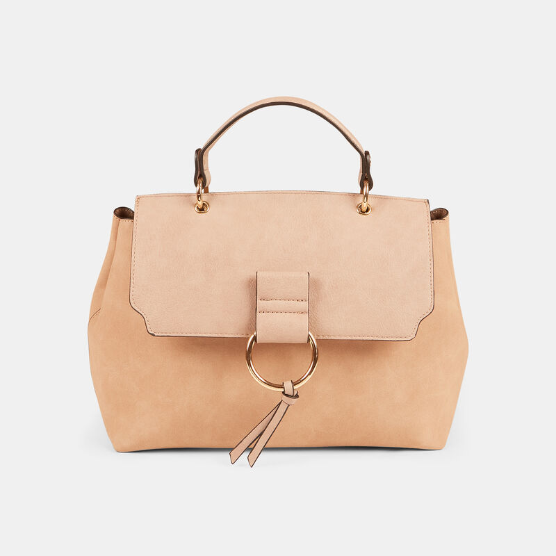 Borsa a mano con fibbia