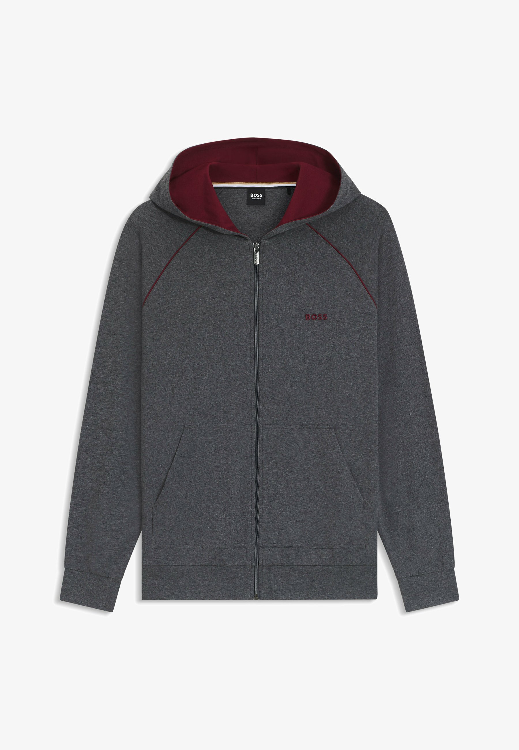 BOSS MIX&MATCH H - Sweatshirt mit Reißverschluss - Anthrazit
