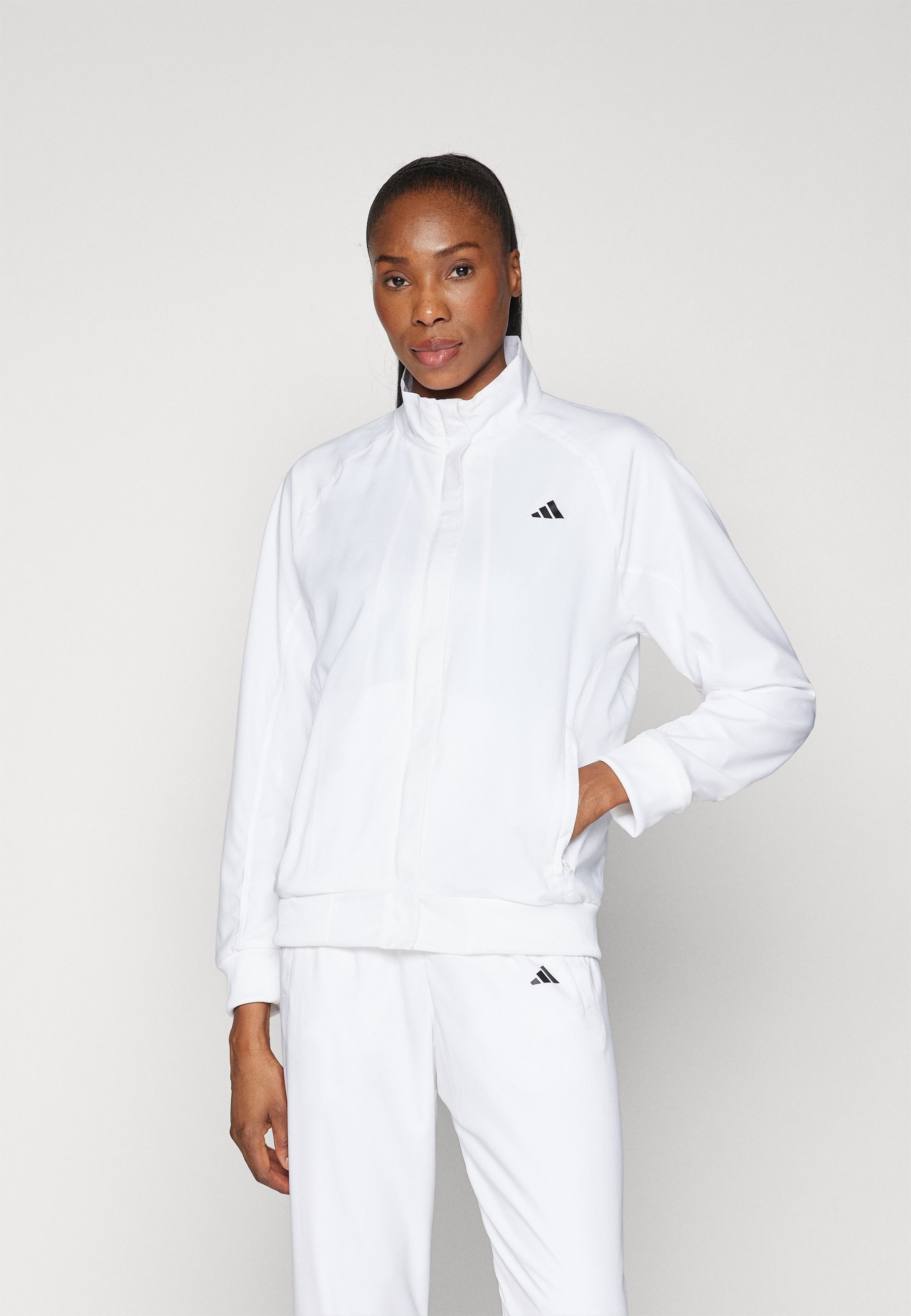 adidas Performance TENNIS WALK-ON - Trainingsjack - wit