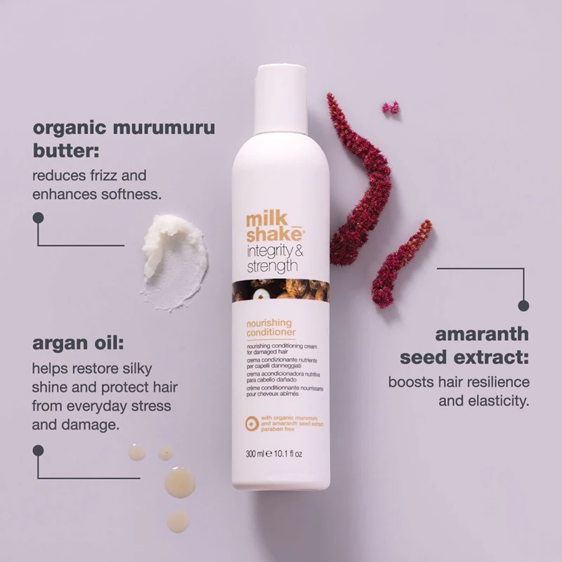 milk_shake® Integrity & Strength hranilni balzam za poškodovane lase