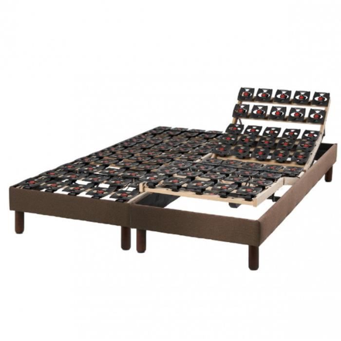 Sommier électrique Essenzia Zen VITALITE 2x70x190 Plots