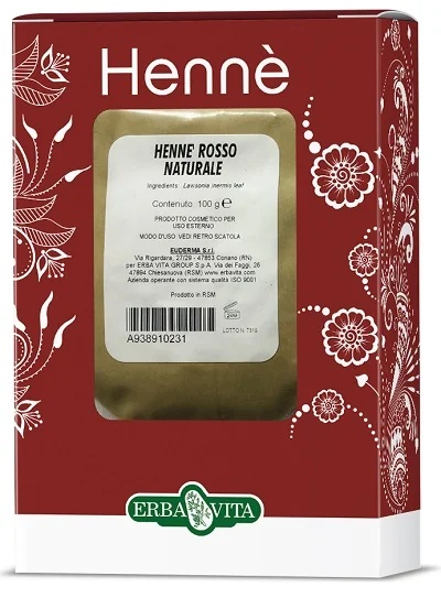 ERBA VITA Henne Color Cap Ro Nat 100 γρ