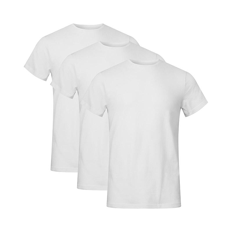 Time 2 Change T-shirt 3-pakning størrelse M-XXL hvid