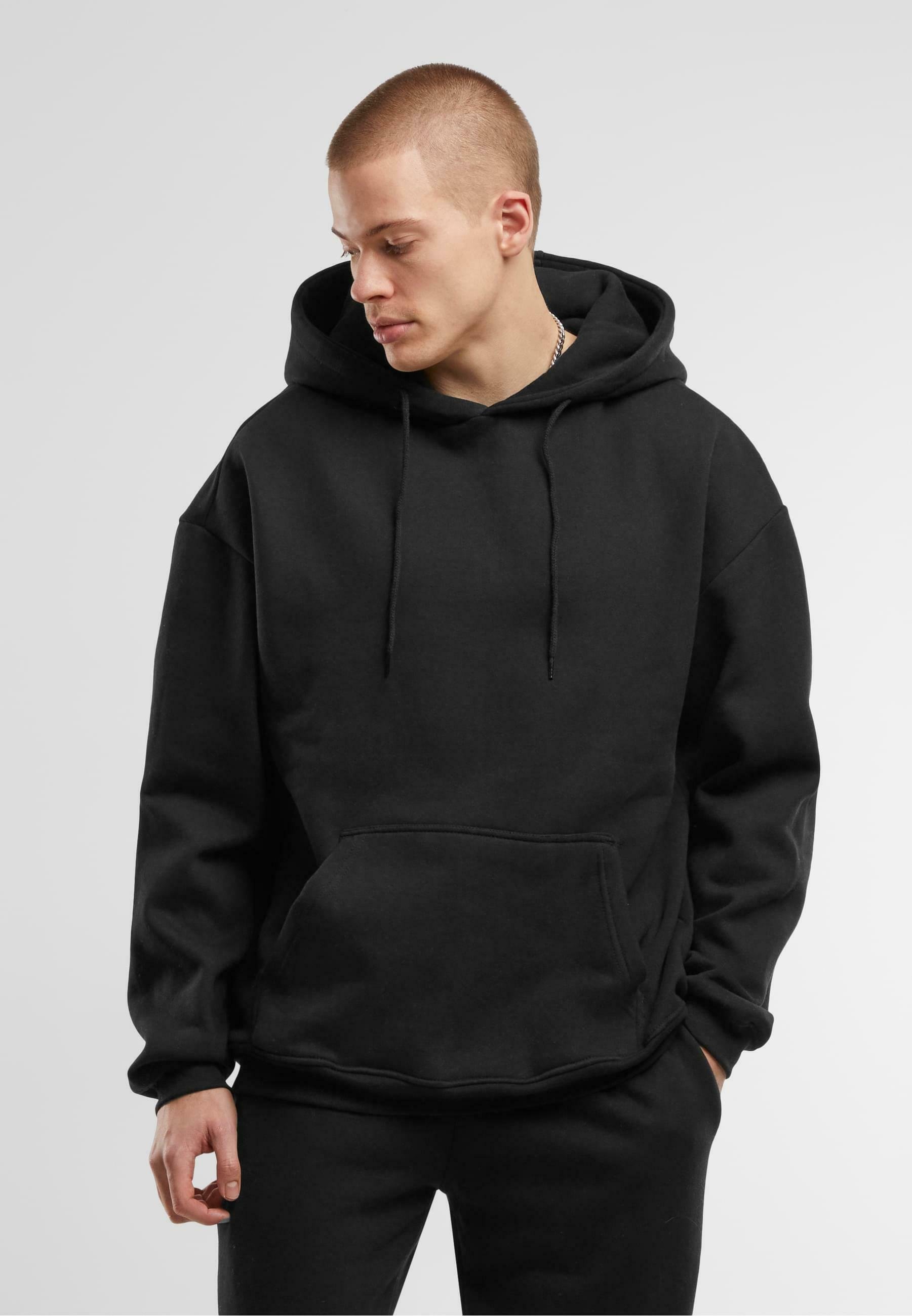 Felpa con cappuccio Urban Classics BASIC - nera