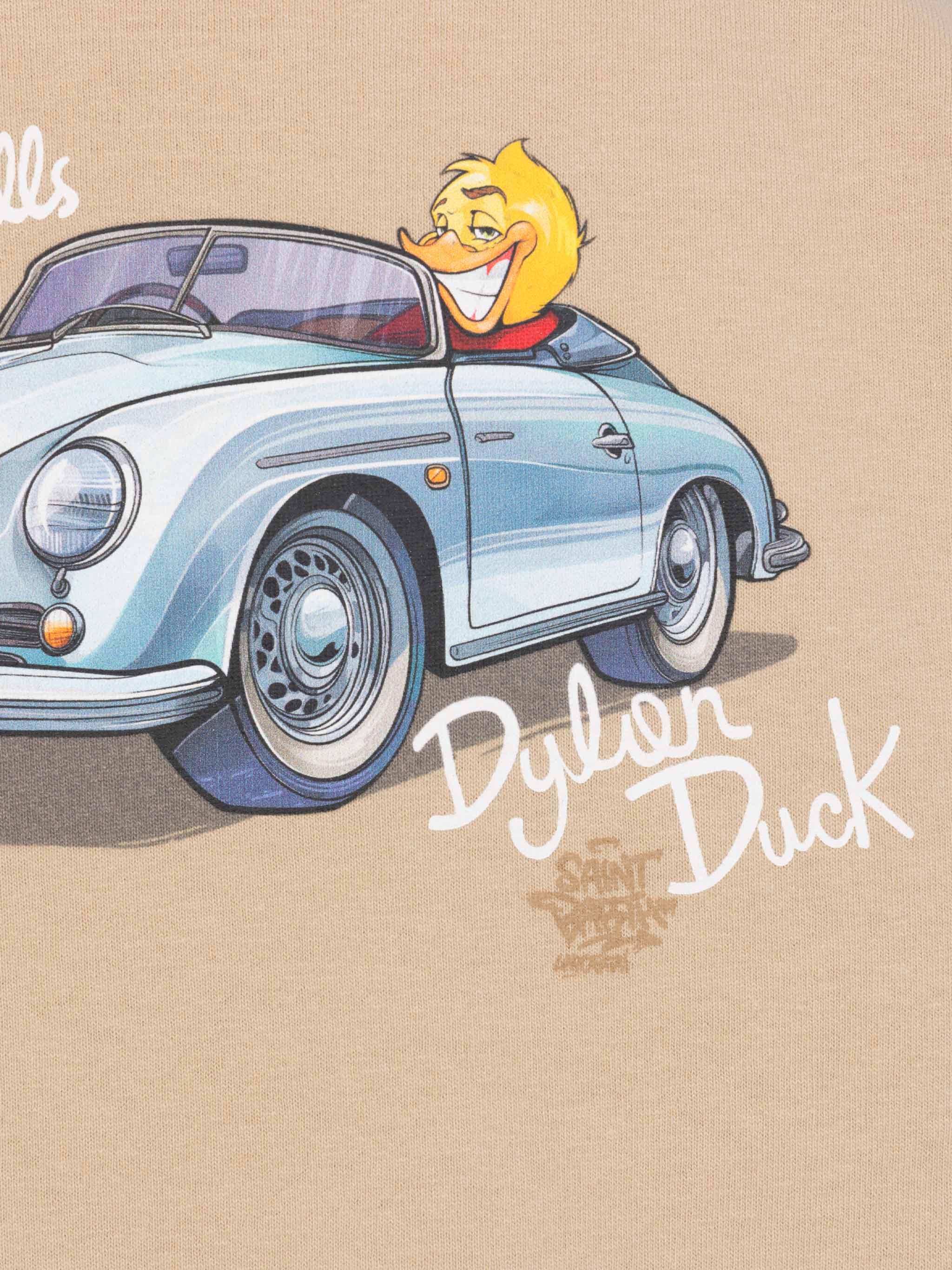 T-shirt in cotone con stampa Cryptopuppets car | CRYPTOPUPPETS SPECIAL