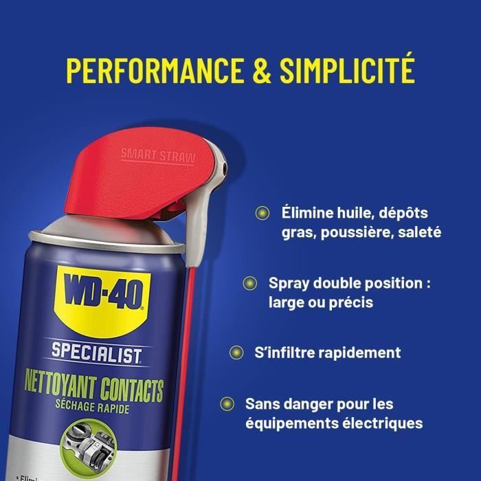 WD-40 Specialist Detergente per Contatti in Aerosol - 250 ml