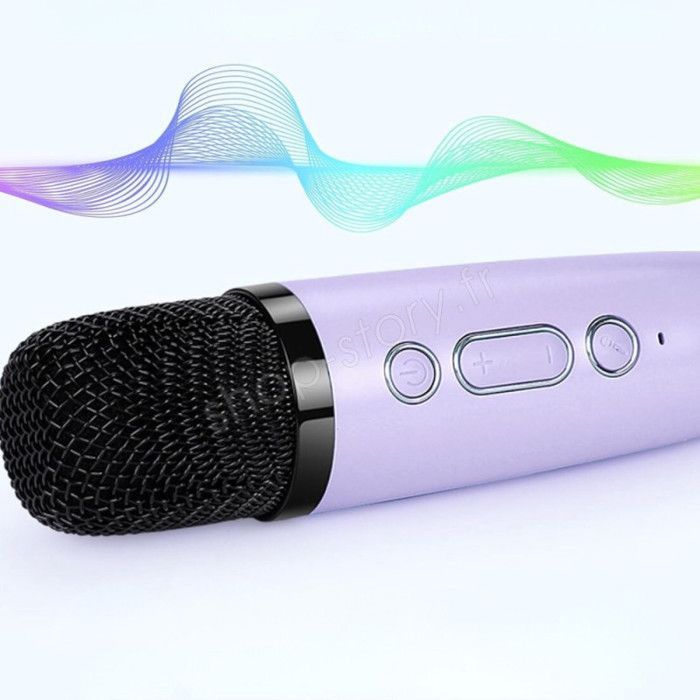 Karaoke Kit - SHOP-STORY - KARAOKIT_VI - Portable - 2 Wireless Microphones - LED