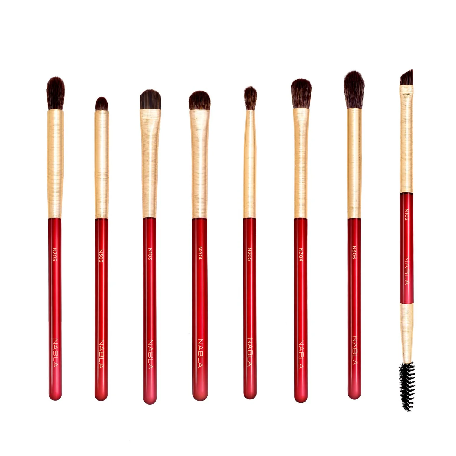 Accessori Ruby Complete Eye Brush Set - Pennello Make-Up, Pennelli