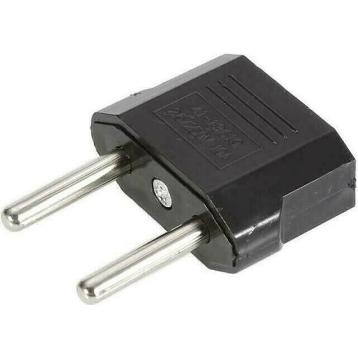 Adaptador de corriente de viaje con enchufe para Reino Unido/EE. UU. a Europa (Francia/Reino Unido) Universal