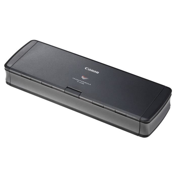 Scanner portable CANON imageFORMULA P-215 II USB Recto/Verso - 600 dpi x 600 dpi - Noir