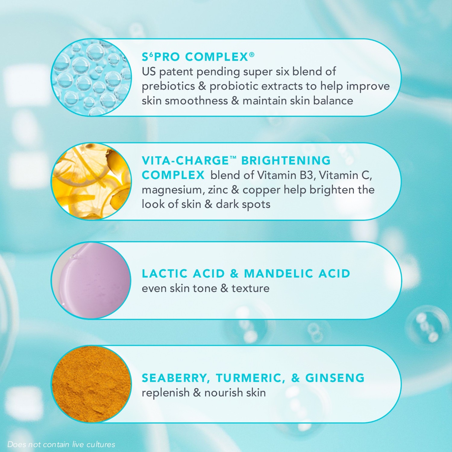 Crema de noche TULA con probióticos y superalimentos Bedtime Bright™ Vita-Charge™ – 48 gramos