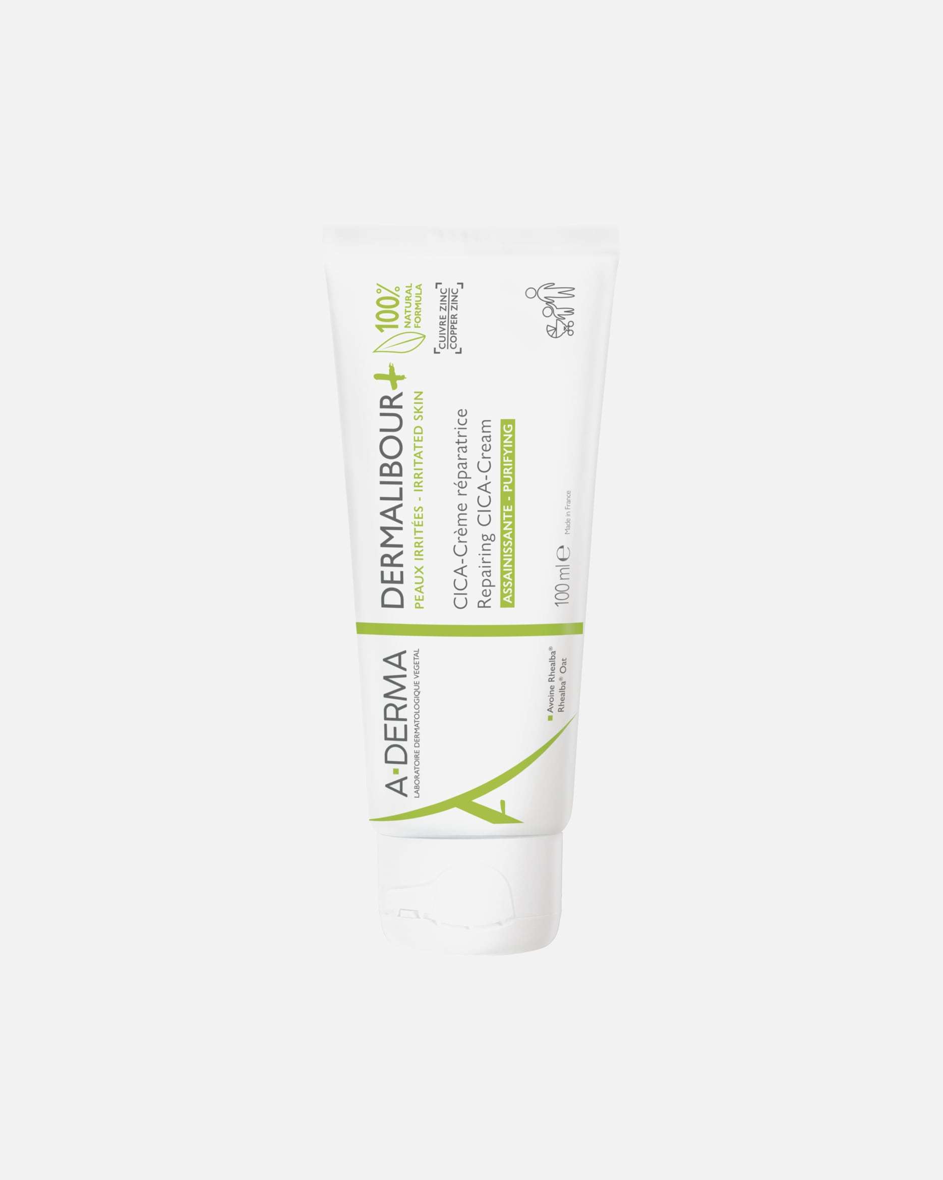 Krema za telo A-DERMA Dermalibour+ + Obnavljajoča krema za rano v vratu - 50 ml