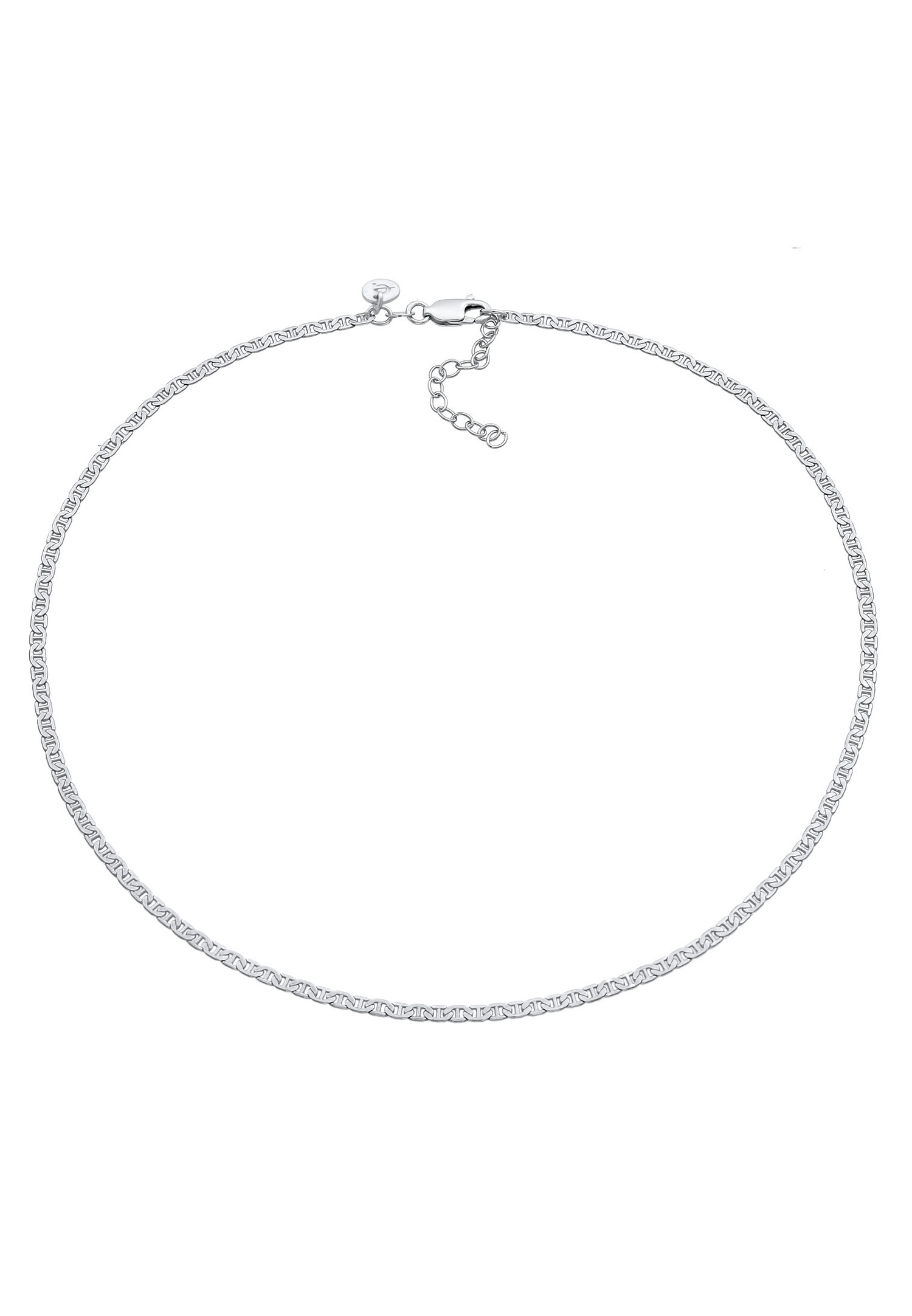 Elli PREMIUM Chaînette ras-du-cou pour femmes, réglable, tendance minimale, en argent sterling 925.