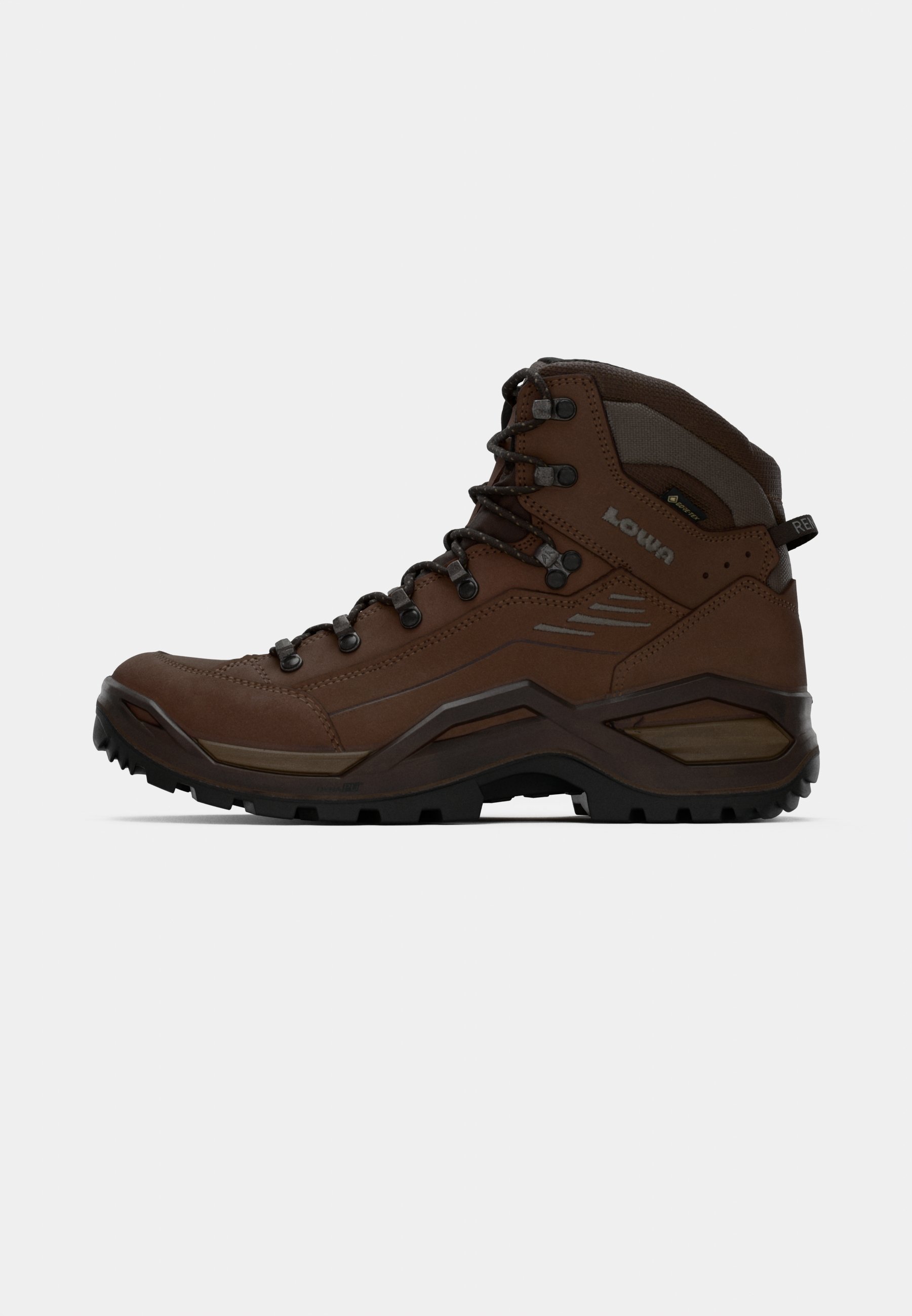 Lowa RENEGADE EVO GTX MID - Wandelschoenen - espresso/seegras