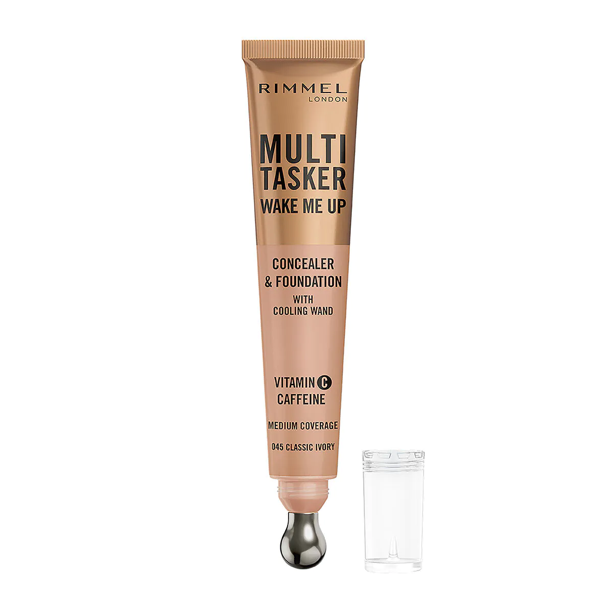Rimmel Multitasker Wake Me Up Korektor 2w1, 045 Classic Ivory