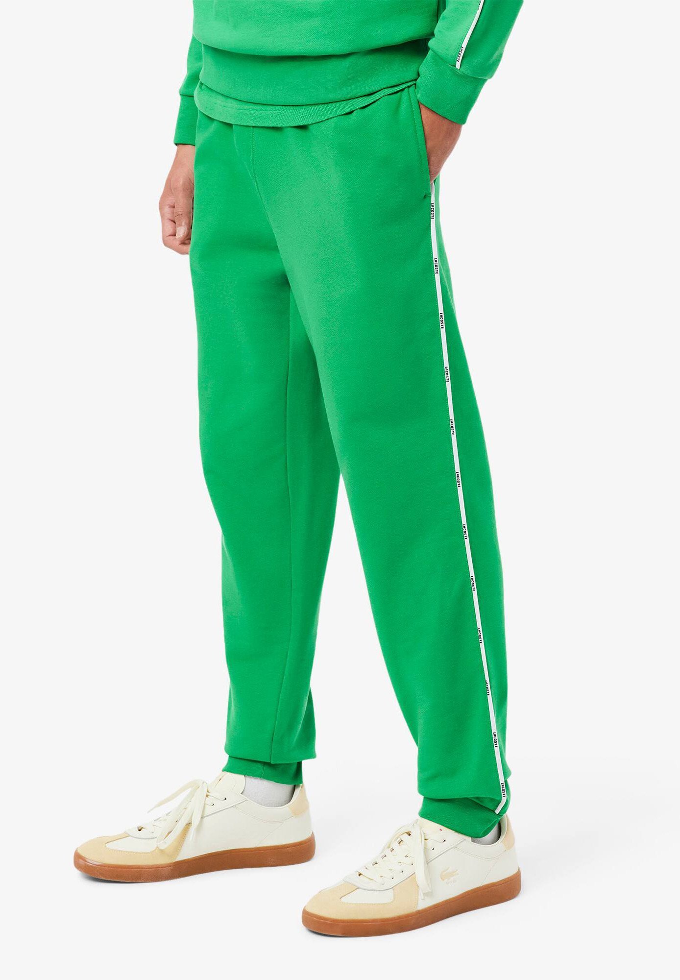 Lacoste Sport PANT TAPE - Trainingsbroek - Calathea