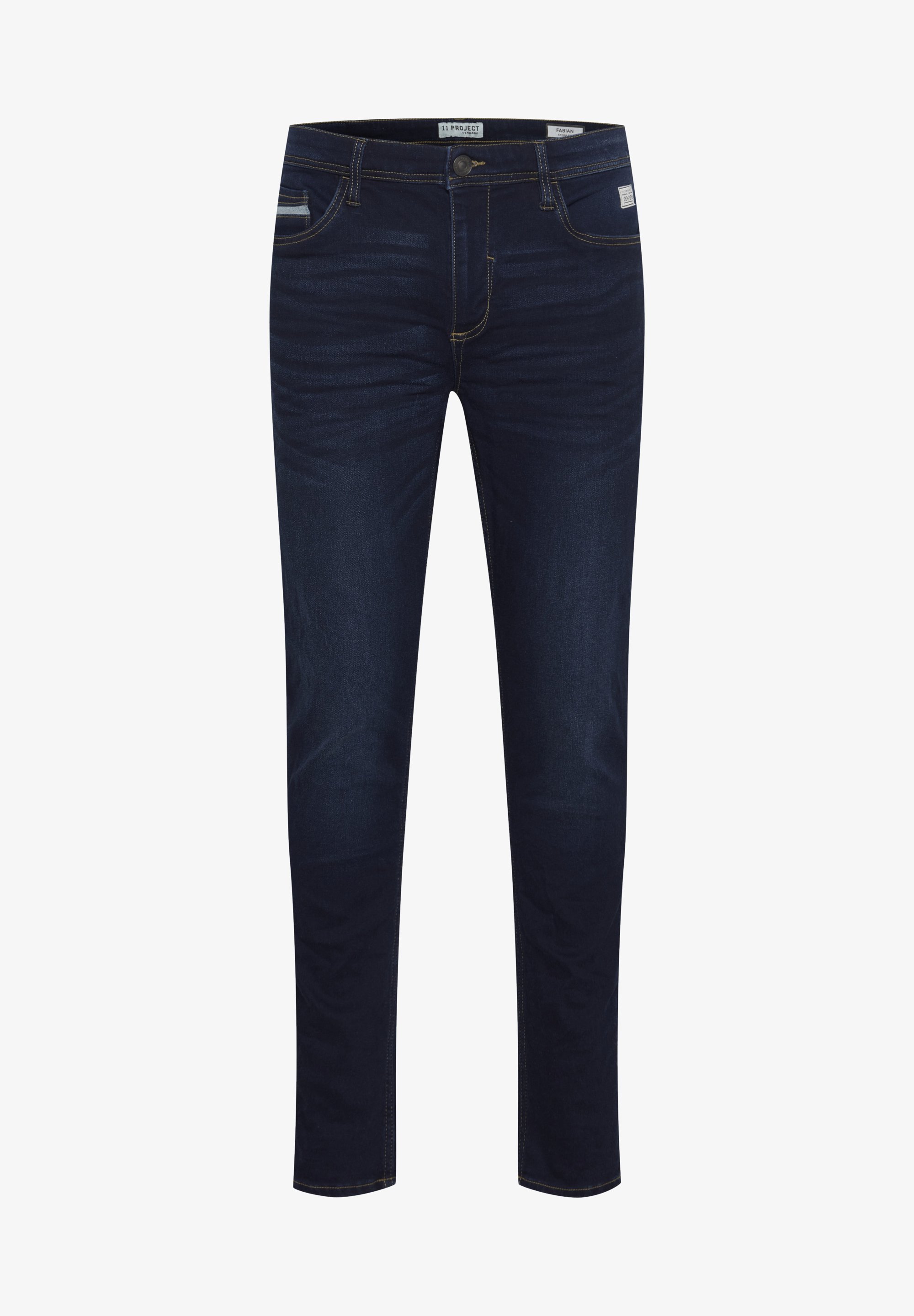 11 Project PRBERGSON - Slim fit jeans - donkerblauw denim